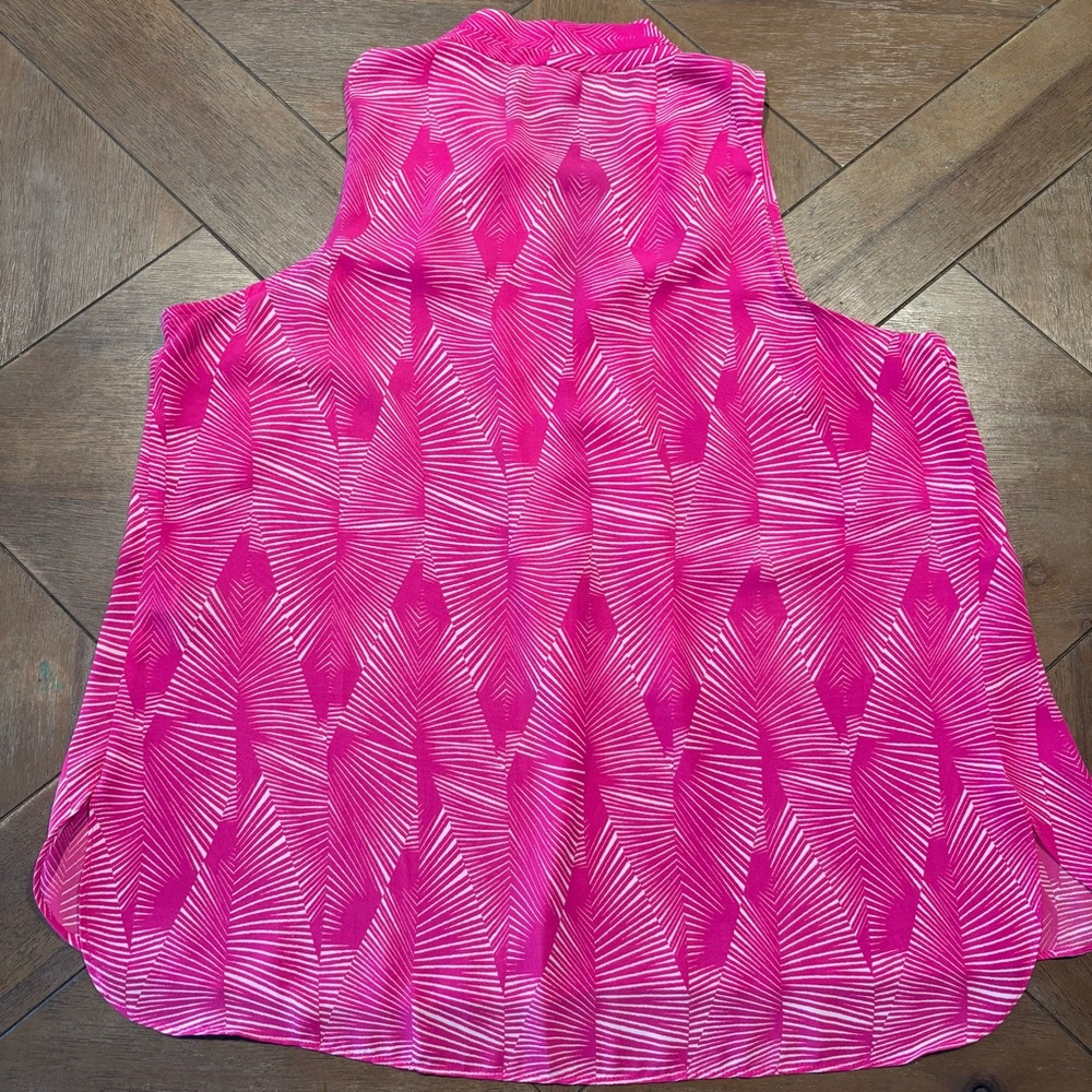 Vince Camuto Pink Sleeveless Women's Top Size PL - Picture 5 of 5